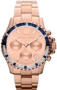 Michael Kors Everest Chronograph Rose Dial Rose Gold-tone Ladies Watch MK5755 Michael Kors Everest Chronograph Rose Dial Rose Gold-tone Ladies Watch MK5755
