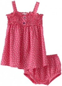 Splendid Littles Baby-girls Infant Polka Dot Dress And Bloomer Set, Confetti, 12-18 Months