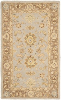 Safavieh Anatolia Collection AN557A Handmade Teal and Brown Hand-Spun Wool Area Rug, 3 Feet by 5 Feet Safavieh Anatolia Collection AN557A Handmade Teal and Brown Hand-Spun Wool Area Rug, 3 Feet by 5 Feet