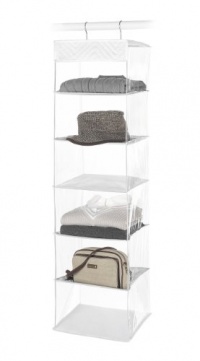 Whitmor 6046-94-W Supreme Garment Care Collection Hanging Sweater Shelves, Clear Whitmor 6046-94-W Supreme Garment Care Collection Hanging Sweater Shelves, Clear