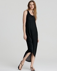 A summer essential, this rag & bone/JEAN maxi dress boasts a cool racerback, modern high/low hem and fitted silhouette for the definition of sporty-chic style. A summer essential, this rag & bone/JEAN maxi dress boasts a cool racerback, modern high/low hem and fitted silhouette for the definition of sporty-chic style.