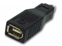 C2G / Cables to Go - 27028 - Firewire 6-Pin Female 4-Pin Male Adapter C2G / Cables to Go - 27028 - Firewire 6-Pin Female 4-Pin Male Adapter