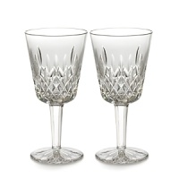 Perfect for serving white or red wine, these striking crystal goblets showcase the exceptional clarity and weight for which Waterford is renowned. Perfect for serving white or red wine, these striking crystal goblets showcase the exceptional clarity and weight for which Waterford is renowned.