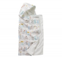 Dwellstudio Hooded Towel, Skyline Dwellstudio Hooded Towel, Skyline