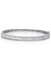 Effy Jewlery Pave Classica 14K White Gold Diamond Bangle, 2.26 TCW