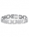 Effy Jewlery Gento Men's 14K White Gold Diamond Bracelet, 4.00 TCW