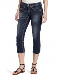 Silver Jeans Juniors Aiko Denim Capri Silver Jeans Juniors Aiko Denim Capri