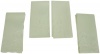 Homewear Embroidery 18-Inch Napkin Set, White, Set of 4