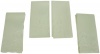 Homewear Embroidery 18-Inch Napkin Set, White, Set of 4