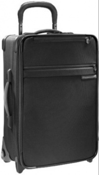 Briggs & Riley 21 Inch One-Touch Carry-On Expandable Upright,Black,21.5x14x8.5 Briggs & Riley 21 Inch One-Touch Carry-On Expandable Upright,Black,21.5x14x8.5