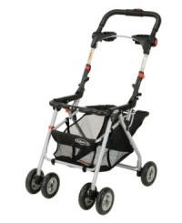 The only infant car seat frame engineered exclusively for the Top Rate Snugride Infant Carseat. The only infant car seat frame engineered exclusively for the Top Rate Snugride Infant Carseat.