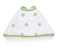 Aden by aden + anais 100% Cotton Muslin Burpy Bib, Mod Turtle