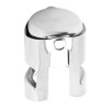 True Fabrications Champagne Stopper, Silver