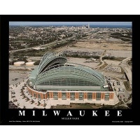 Milwaukee Brewers - Miller Park Art Poster Print by Mike Smith, 10x8 Art Poster Print by Mike Smith, 10x8 Milwaukee Brewers - Miller Park Art Poster Print by Mike Smith, 10x8 Art Poster Print by Mike Smith, 10x8