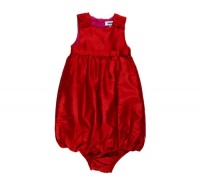 DKNY Baby Red Taffeta 2-pc. Dress Set (Size: 18 months) DKNY Baby Red Taffeta 2-pc. Dress Set (Size: 18 months)