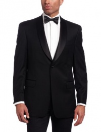 Tommy Hilfiger Men's Two Button Trim Fit Tuxedo Jacket with Shawl Collar Tommy Hilfiger Men's Two Button Trim Fit Tuxedo Jacket with Shawl Collar