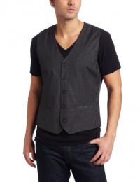 Kenneth Cole Men's Pinstripe Vest Kenneth Cole Men's Pinstripe Vest