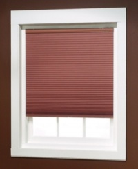 Featuring two rows of insulating cells, this cordless light-filtering double cellular shade illuminates your room while still providing the privacy you desire. Featuring versatile hues and a sleek, modern design that complements any type of decor. The easy-to-use cordless functionality allows you to adjust shade height by simply moving the bottom bar. Featuring two rows of insulating cells, this cordless light-filtering double cellular shade illuminates your room while still providing the privacy you desire. Featuring versatile hues and a sleek, modern design that complements any type of decor. The easy-to-use cordless functionality allows you to adjust shade height by simply moving the bottom bar.