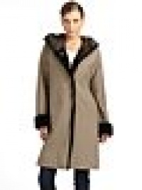 THE LOOKHooded styleContrast faux fur liningLong sleeves with faux fur cuffsConcealed snap frontFaux fur edgesTHE FITAbout 37 from shoulder to hemTHE MATERIALShell: polyester/nylonFaux fur: acrylic/polyesterFill: polyesterFully linedCARE & ORIGINDry cleanImportedModel shown is 5'11 (180cm) wearing US size Small. THE LOOKHooded styleContrast faux fur liningLong sleeves with faux fur cuffsConcealed snap frontFaux fur edgesTHE FITAbout 37 from shoulder to hemTHE MATERIALShell: polyester/nylonFaux fur: acrylic/polyesterFill: polyesterFully linedCARE & ORIGINDry cleanImportedModel shown is 5'11 (180cm) wearing US size Small.