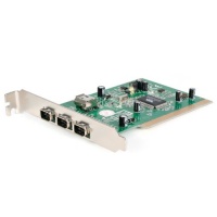 StarTech.com 4-Port PCI 1394a FireWire Adapter Card with Digital Video Editing Kit (PCI1394_4) StarTech.com 4-Port PCI 1394a FireWire Adapter Card with Digital Video Editing Kit (PCI1394_4)