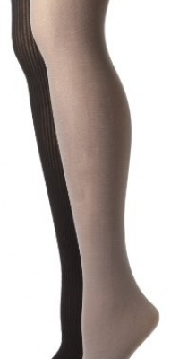 Anne Klein Women's 2 Pack Ribbed Tight Anne Klein Women's 2 Pack Ribbed Tight