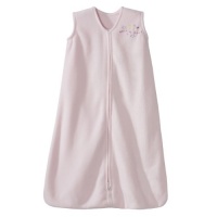 HALO SleepSack Micro-Fleece Wearable Blanket, Soft Pink, Medium HALO SleepSack Micro-Fleece Wearable Blanket, Soft Pink, Medium