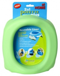 Kalencom Potette Plus At Home Reusable Liners, Green