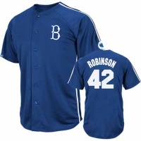 Jackie Robinson Brooklyn Dodgers Majestic Crosstown Rivalry Cooperstown Jersey Jackie Robinson Brooklyn Dodgers Majestic Crosstown Rivalry Cooperstown Jersey