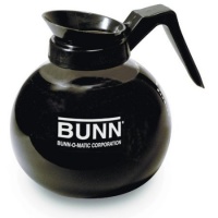 BUN6078 - 12 Cup Standard Decanter, Clear/Black BUN6078 - 12 Cup Standard Decanter, Clear/Black