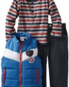 Baby Togs Baby-boys Infant Vest and Denim Pant Set