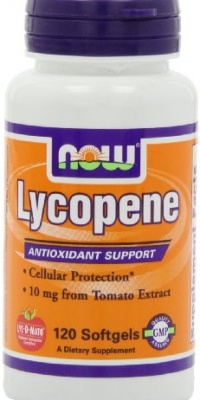 Now Foods Lycopene 10mg, Soft-gels, 120-Count Now Foods Lycopene 10mg, Soft-gels, 120-Count