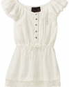 Baby Phat - Kids Girls 7-16 Tunic Top, Cream, Medium