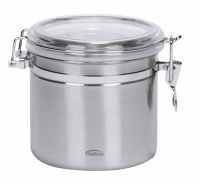 Trudeau 0871808 Stainless-Steel Food-Storage Canister, 30 Ounces Trudeau 0871808 Stainless-Steel Food-Storage Canister, 30 Ounces