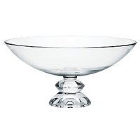 With a classic shape in the finest quality crystal, this versatile Vera Wang glass bowl lends timeless prestige to your table. With a classic shape in the finest quality crystal, this versatile Vera Wang glass bowl lends timeless prestige to your table.