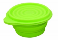 Travelon Luggage Collapsible Silicone Container With Lid Travelon Luggage Collapsible Silicone Container With Lid