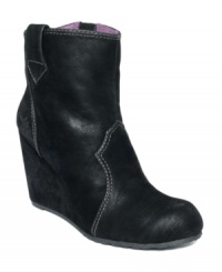 An easy, cute wedge like Blowfish's Iwa booties is a must-have. Put a pair in your closet, pronto! An easy, cute wedge like Blowfish's Iwa booties is a must-have. Put a pair in your closet, pronto!