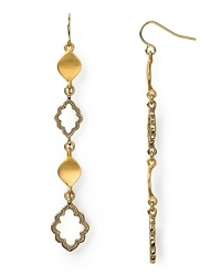Gleaming gold jewels are key this season, and Lauren Ralph Lauren's teardrop earrings make a subtle and sophisticated nod to the trend. Gleaming gold jewels are key this season, and Lauren Ralph Lauren's teardrop earrings make a subtle and sophisticated nod to the trend.