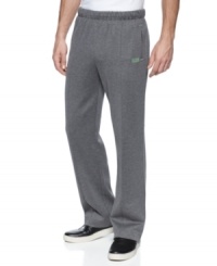 Don't shirk style for comfort. These sweat pants from Hugo Boss GREEN are capable of being cool and casual. Don't shirk style for comfort. These sweat pants from Hugo Boss GREEN are capable of being cool and casual.