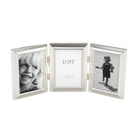 Lunt Silver Beads Triple Frame, Silver, 2 x 3 Lunt Silver Beads Triple Frame, Silver, 2 x 3