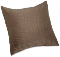 Calvin Klein Home Tanzania Metallic Dash Euro Sham, Carob