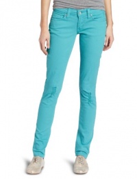 Levi's Juniors 524 Triple Needle 5 Pocket Styling Skinny Jean, Winter Mint, 3 Medium Levi's Juniors 524 Triple Needle 5 Pocket Styling Skinny Jean, Winter Mint, 3 Medium