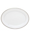 Beautiful in its simplicity, this collection features a timeless, elegant design. The pristine bone china is accented by a single, shimmering band of platinum. The understated beauty of this china will add a refined sophistication to your dining experience for years to come.