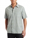 Van Heusen Men's Short Sleeve Pucker Shirt