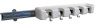 Evriholder Store n' Slide Wall Organizer, 5-Position