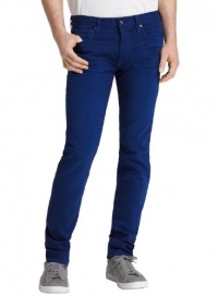 Spurr Mens Slim Fit Faded Cobalt Blue Jeans 34 x 34 Euro 50 34/34