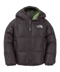 The North Face Moondoggy Reversible Down Jacket - Toddler Boys' TNFBlack/Deep Water Blue, 3T The North Face Moondoggy Reversible Down Jacket - Toddler Boys' TNFBlack/Deep Water Blue, 3T
