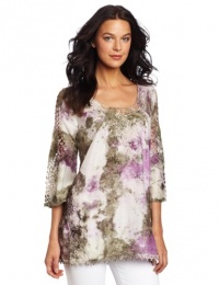 XCVI Women's Harbor Tunic Top, Petina Thyme, Small XCVI Women's Harbor Tunic Top, Petina Thyme, Small