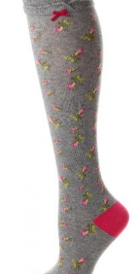 Betsey Johnson Women's Baby Buds Knee Sock