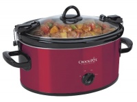 Crock-Pot SCCPVL600-R Cook' N Carry 6-Quart Oval Manual Portable Slow Cooker, Red Crock-Pot SCCPVL600-R Cook' N Carry 6-Quart Oval Manual Portable Slow Cooker, Red