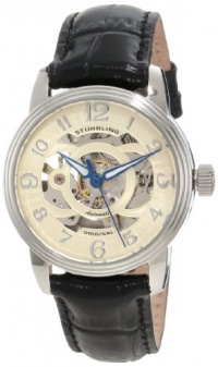 Stuhrling Original Women's 107EL.111531 Classic Oracle Stainless Steel Automatic Skeleton Black Watch Stuhrling Original Women's 107EL.111531 Classic Oracle Stainless Steel Automatic Skeleton Black Watch
